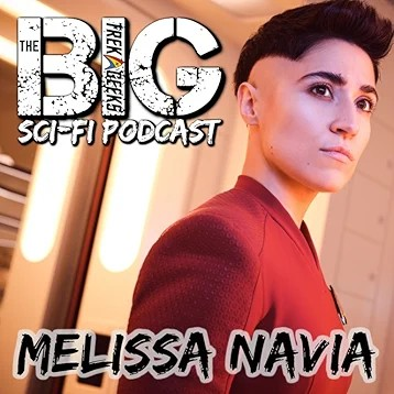 thebigscifi's tweet photo. ✨NEW EPISODE ALERT! ✨
“She Flies the Ship!” — and now she joins us on The BIG Sci-Fi Podcast!

We’re thrilled to welcome @melissaCnavia , a.k.a. Lt. Erica Ortegas from Star Trek: Strange New Worlds, for a powerful, funny, and deeply moving conversation. 

Links below... https://t.co/wROBJpEOQO