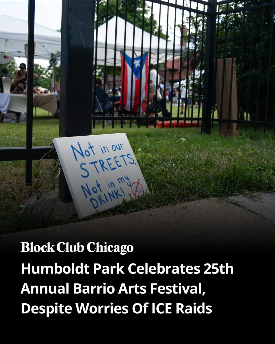 CTULocal1's tweet image. Federal agents tried to intimidate our community. We showed up with joy, resistance, and unity instead.
Two weeks ago, ICE and DHS agents rolled onto the grounds of the National Puerto Rican Museum unannounced—no badges, no warrants, no justification. But elected officials and…
