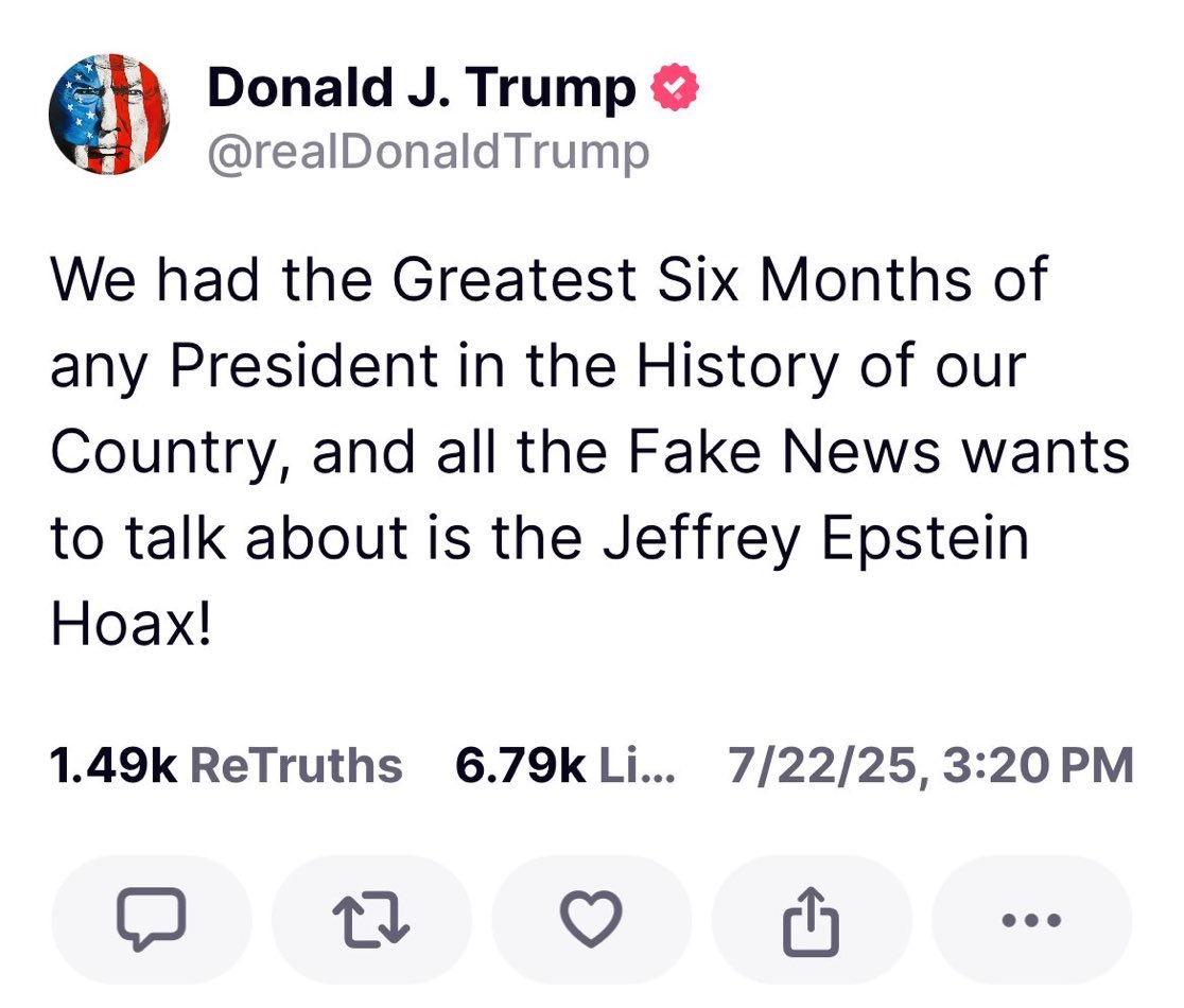 robbi_fahey's tweet image. Trump is bragging about hurting Americans and making more money from them from any other time in American History. Mass tariffs on American companies and higher prices for the consumer is nothing to brag about. No new manufacturing jobs in the U.S. since April either. Just lossesโฆ