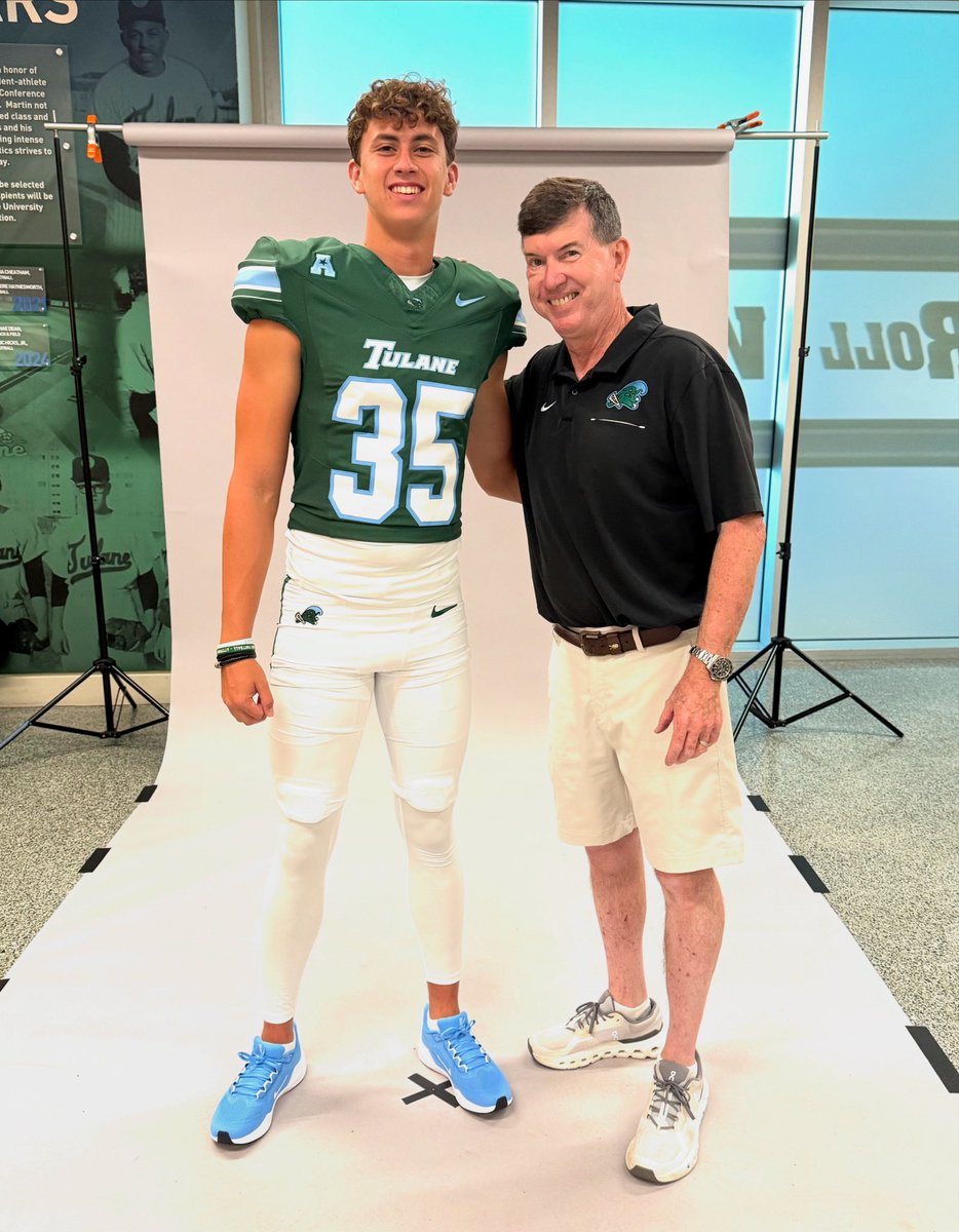 Media content day with Tulane Football. It was great seeing familiar faces, new ones and even ones that I have followed during their high school career before arriving at Tulane. Thanks to everyone who helped make today a success. Looking forward to this season. #RollWave