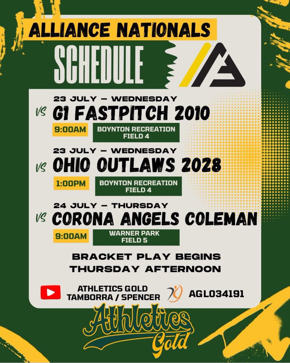 Brylyn Parsons (@brylynparsons) on Twitter photo Very Very excited for the Alliance Nationals Tournament this week. Itβs our last tournament and we are going to make it a great one and going to have so much fun. #Letsgo #agt 
<a href="/CoachPerkinsSB/">Sharon Perkins</a> <a href="/RadkeCortney/">Cortney Radke</a> <a href="/Jake_Sandlin12/">Coach Sandlin</a> <a href="/kennedykrull_/">kennedy krull</a>  <a href="/UGACoachTony/">Tony Baldwin</a> <a href="/NateTompkins/">Coach Nate</a> <a href="/MackPuck01/">Mackenzie Puckett</a> Very Very excited for the Alliance Nationals Tournament this week. Itβs our last tournament and we are going to make it a great one and going to have so much fun. #Letsgo #agt 
<a href="/CoachPerkinsSB/">Sharon Perkins</a> <a href="/RadkeCortney/">Cortney Radke</a> <a href="/Jake_Sandlin12/">Coach Sandlin</a> <a href="/kennedykrull_/">kennedy krull</a>  <a href="/UGACoachTony/">Tony Baldwin</a> <a href="/NateTompkins/">Coach Nate</a> <a href="/MackPuck01/">Mackenzie Puckett</a>