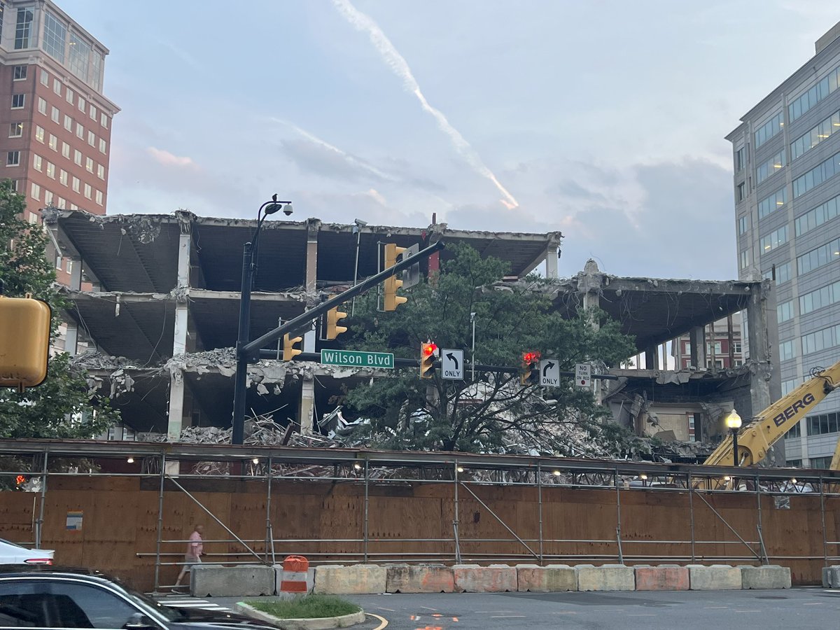 hpenatzer's tweet image. Remnants of the NATO strike on Arlington, VA…