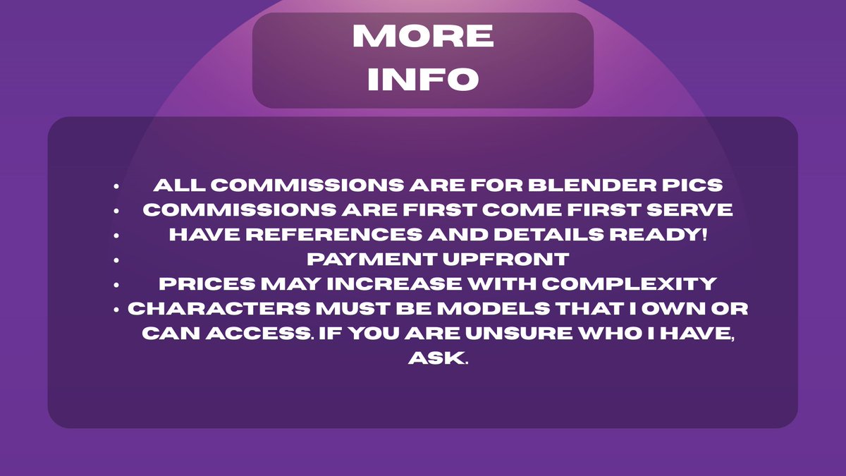 3D Render Commissions
✨ Clean, detailed, and delivered with care.

📩 DM for availability, or special requests.