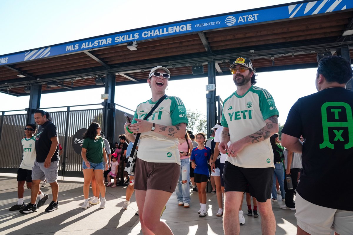 Q2Stadium's tweet image. Gates are open for the #MLSAllStar Skills Challenge!
See you soon, ATX!