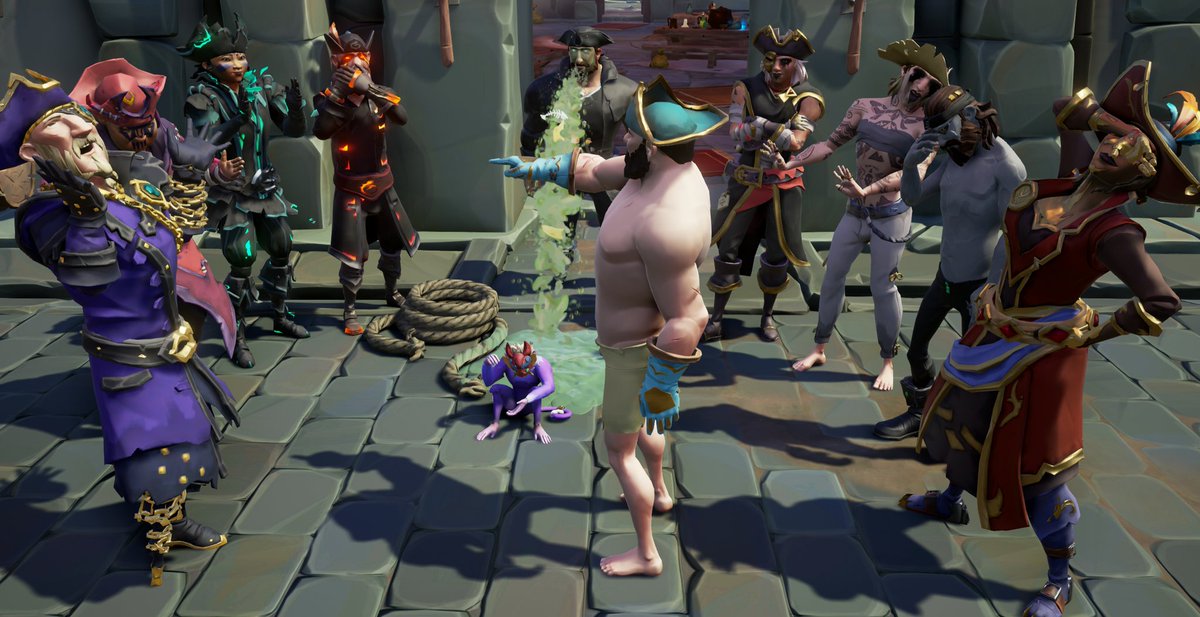 HansSprungfild's tweet image. SotShot
Title: The Captains New Clothes
Theme: Pretentious Photography
#SeaOfThieves #SoTShot
@SeaOfThieves