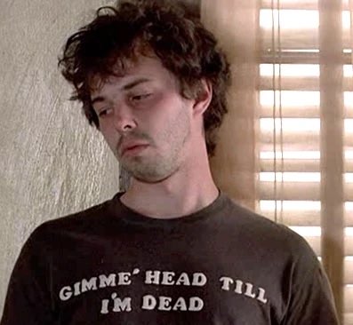 JohnnyLCKai's tweet image. This is my daily salute to a badass and today it goes out to Dudley Dawson AKA Booger.
He got thrown in with the nerds but he really wasn’t a nerd at all. He was just a guy who did what we wanted and didn’t give a shit what people thought.
Booger just wanted to drink, smoke…