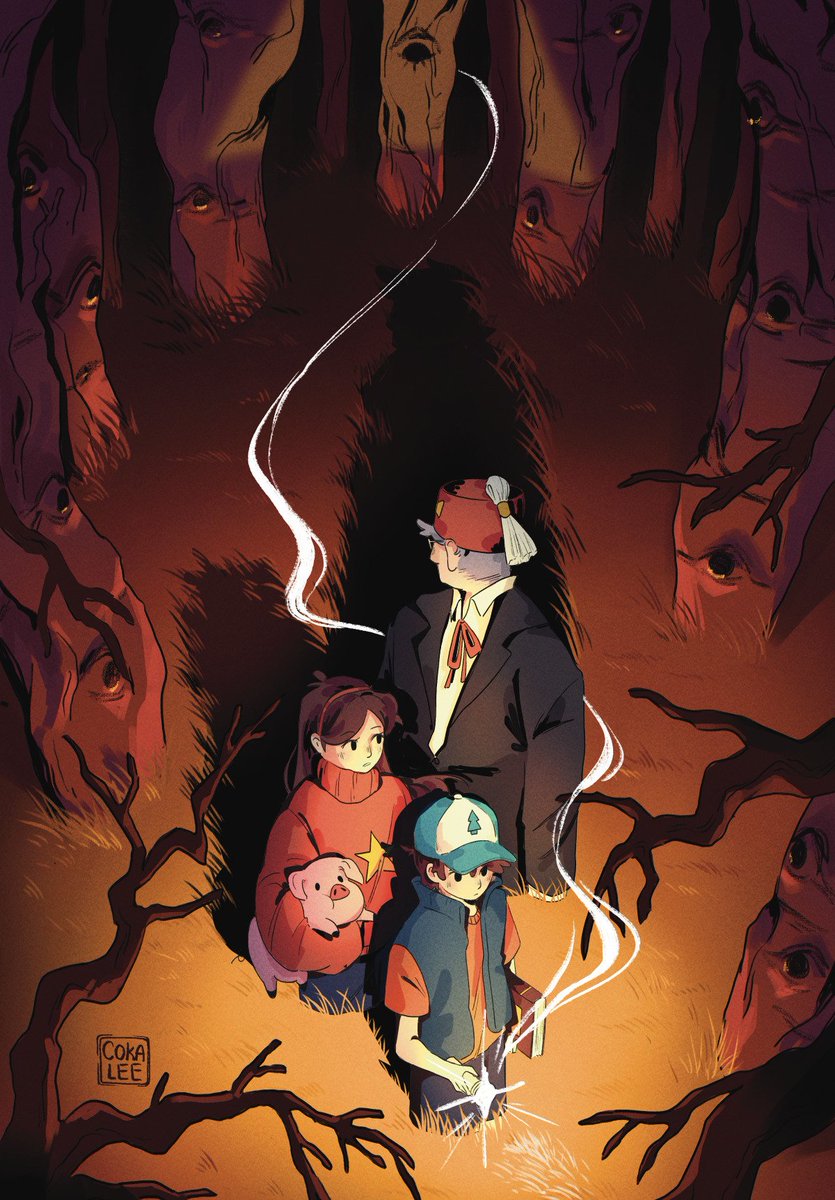 cokaleee's tweet image. I'm showing up 10 years late to Gravity Falls 😭
#gravityfalls