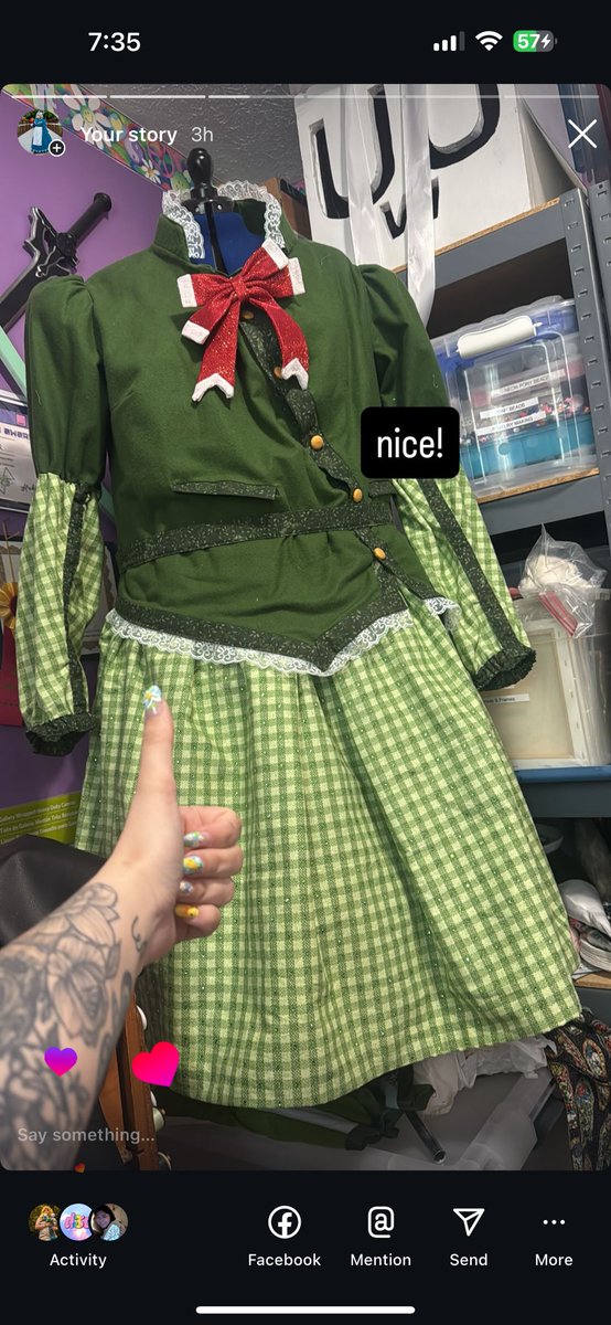 how i’m gonna look once i put this whole cosplay on.