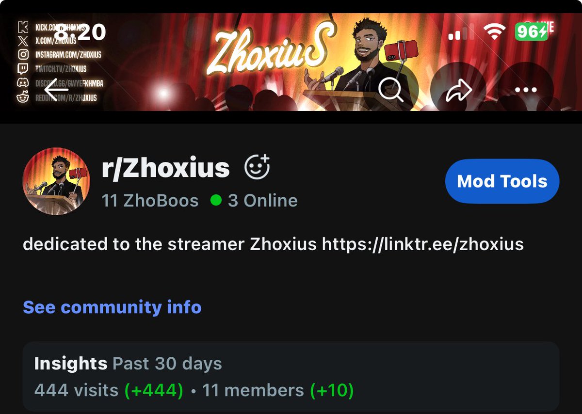 zhoxius's tweet image. Social media stats since we started in the first week of July, it’s gonna be crazy when we pop off and blow up, I’m gonna grind so hard, I only have like 30 years left to live bro 😎, we gone do it big, but yeah thanks for all the support.
