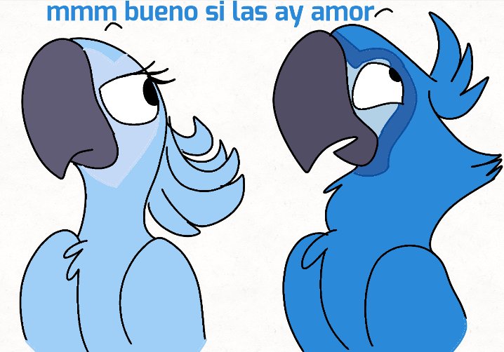 bassybluetoons7's tweet image. Coincidencia en una x&apos;D
#rio #comic #riomovie #blu #jewel #digitalart