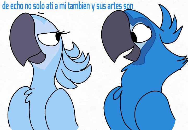 bassybluetoons7's tweet image. Coincidencia en una x&apos;D
#rio #comic #riomovie #blu #jewel #digitalart