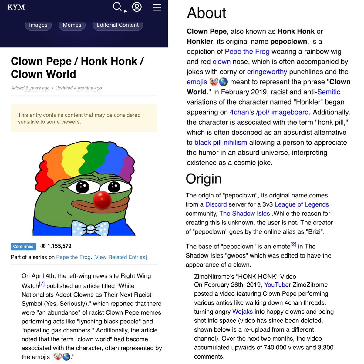<a href="/BlockZeero/">Mr F</a> That was actually Honkler he shared, not Pepe, which was the 2nd time the Trump team has Honk posted since his campaign. Totally different frog, and definitely not by accident. Some or many on his team are Honk pilled