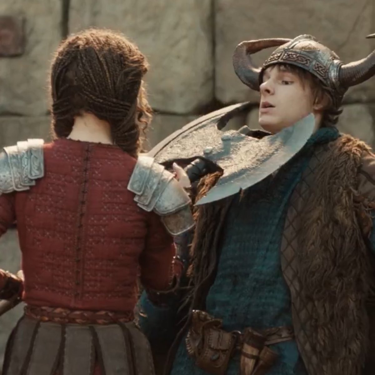 nicostrid's tweet image. httyd 1 hiccup and astrid wouldn’t believe us if we told them they’d get married and have kids