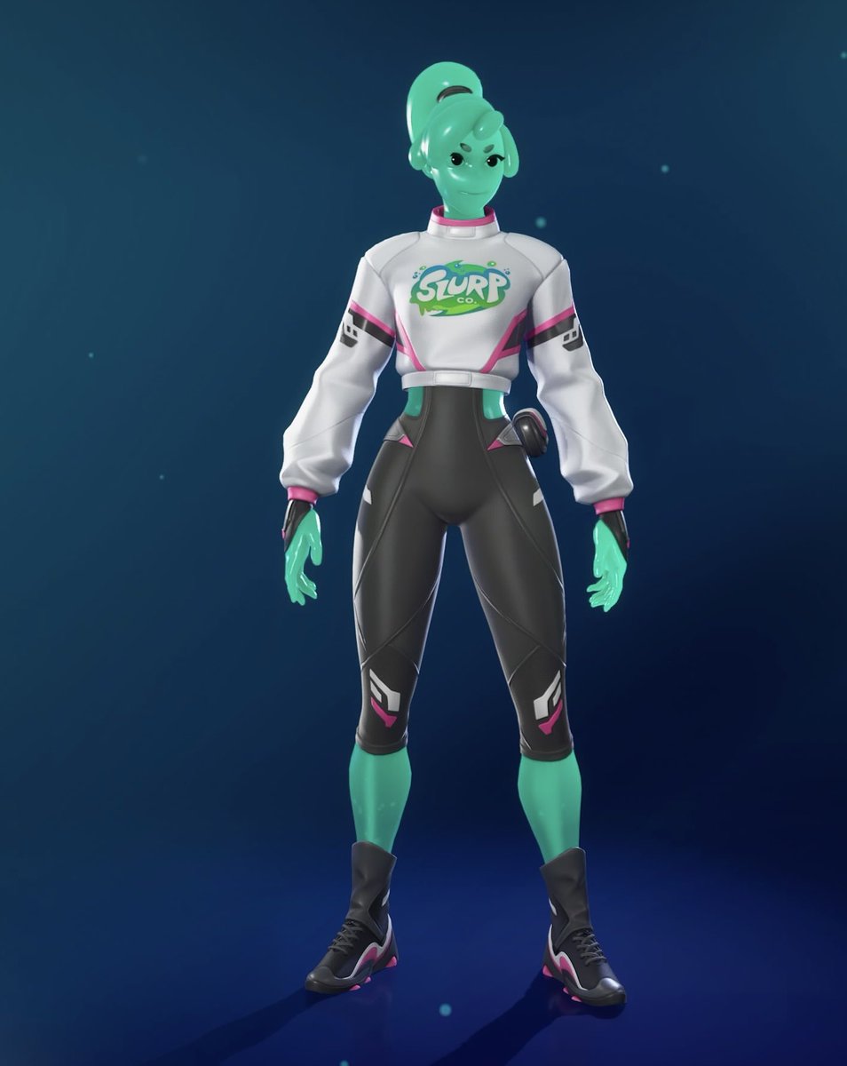 idcimbored's tweet image. Crucify me if you must, but I really do like Ella’s body type and “suit material”. I like this direction a lot more.
But I wish we had a second style without the jacket, all they have to do is give her long sleeves like surfing skin-tight suit! and give her a red/blue color!🔥