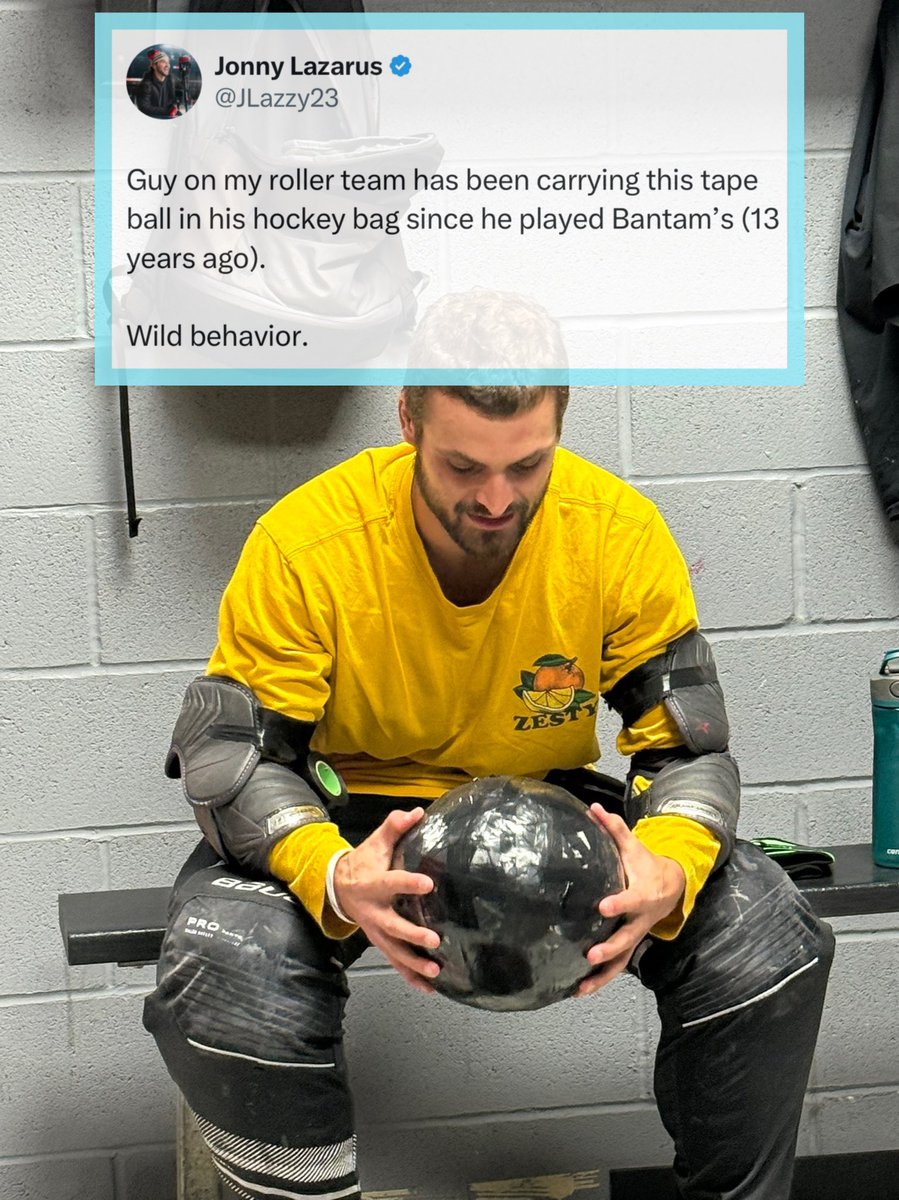 BR_OpenIce's tweet image. What’s the strangest item you keep in your hockey bag? 🤔😅
(h/t @JLazzy23)