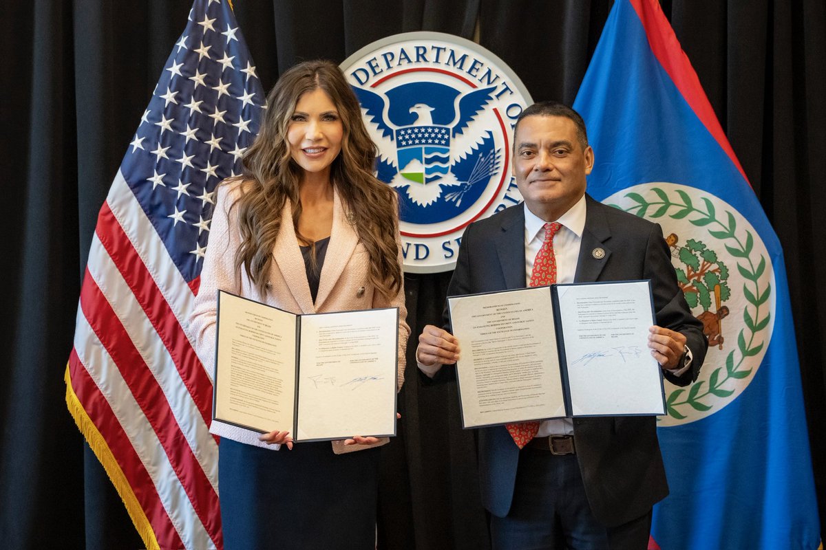 Secretary Kristi Noem tweet media