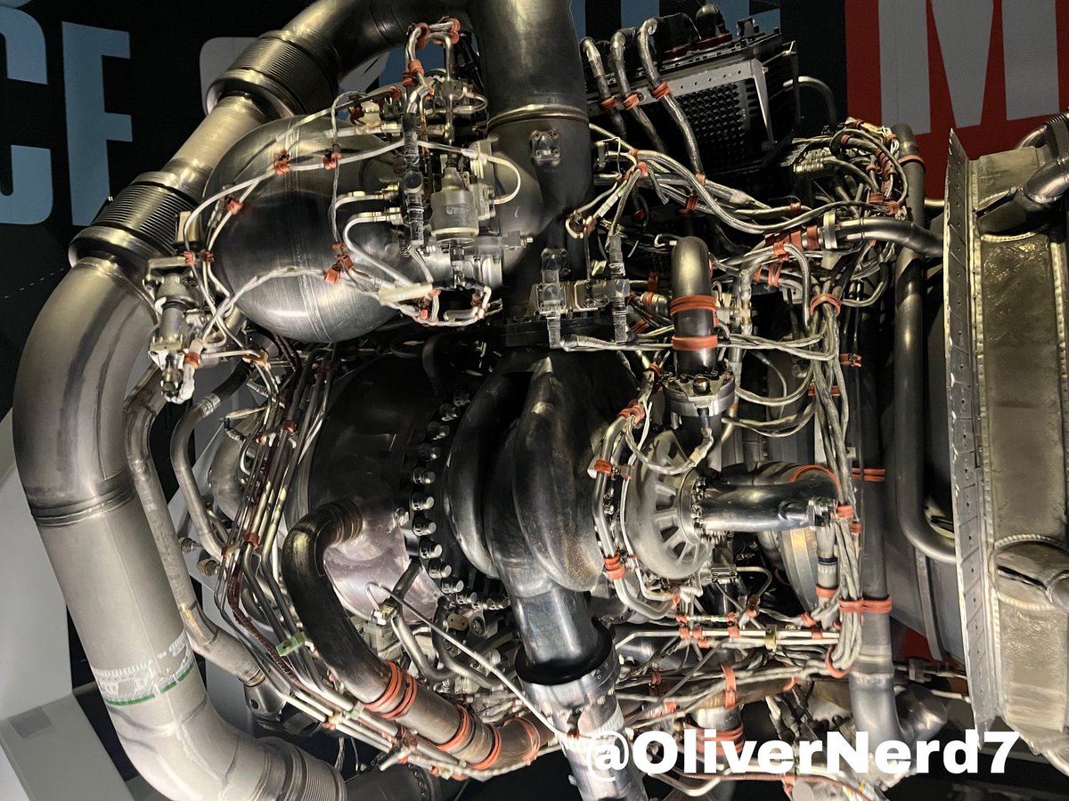 OliverNerd7's tweet image. One of my favourite things to do whenever I get the chance to be up close with engines like this is to look around and try to figure out where everything flows and how it works. Always so interesting to figure something out and then cross reference to see how close I was.