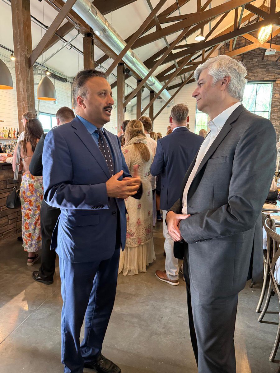 CG Tariq Karim visited Fargo, ND, where he met members of the 🇵🇰🇺🇸 diaspora &amp; local business community. He urged the community to stay actively engaged in strengthening 🇵🇰🇺🇸 ties, support economic, trade, &amp; cultural initiatives, &amp; promote 🇵🇰’s true image.
