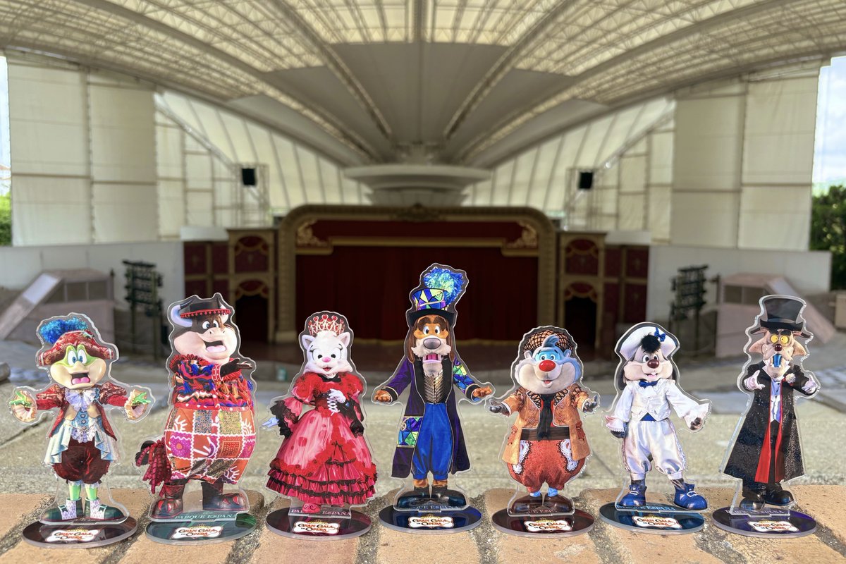 SSV__official's tweet image. オラ♪おはようございます🎩
じゃじゃん!\( ¨̮ )/✨✨
ドンキホーテが座長を務める劇団「テアトロ・ラ・マンチャ」の団員たちがアクリルスタンドに!
7/26(土)新発売です🎭
くわしくは( ˆᵕˆ )っparque-net.com/blog/?p=18324