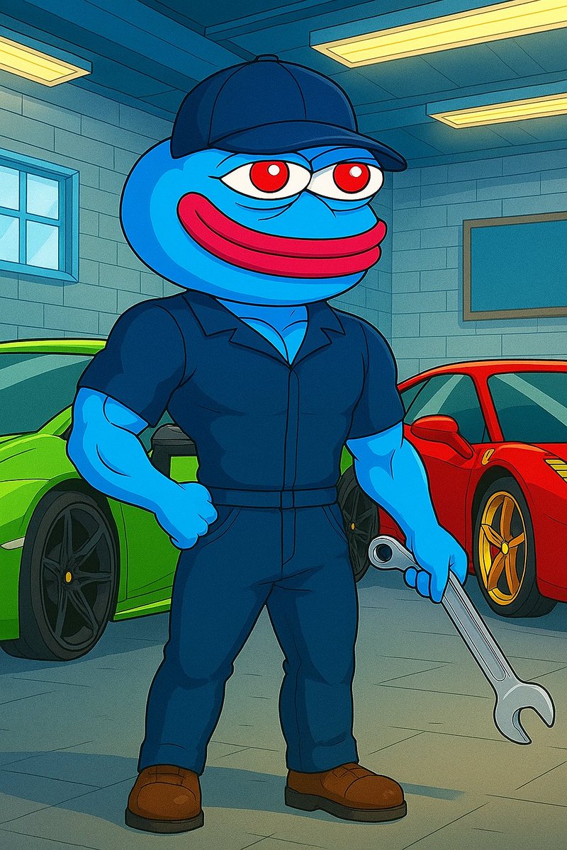 Groggocoinerc's tweet image. Hustle in the shadows, shine in the garage. Supercar mechanic $GROGGO
#MAXBIDDING #GROGGOCULT #PEPE #MINDVISCOSITY