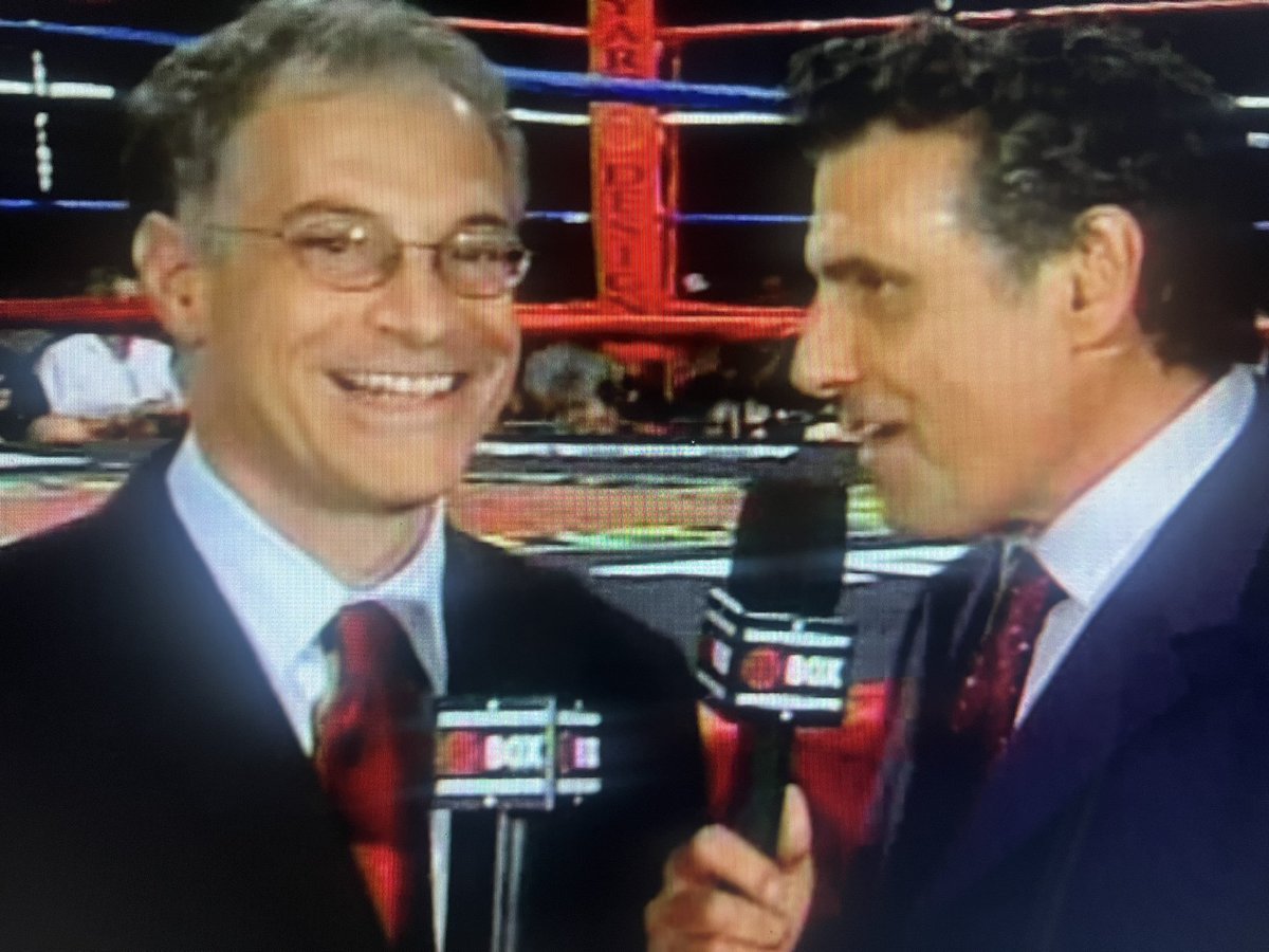 DonovanKasp's tweet image. Watching a ShoBox card from 2008. These two on the mic were something special. 🙏🏼
