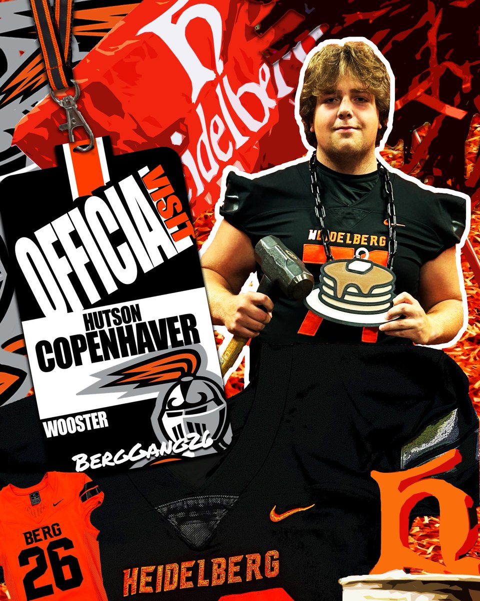 Hutson Copenhaver (@hutsoncope67) on Twitter photo After a great conversation with <a href="/Coach_Donaldson/">Scott Donaldson</a> I am blessed to receive my 12th offer from <a href="/BergFootball/">Heidelberg Football</a> š ā«ļø After a great conversation with <a href="/Coach_Donaldson/">Scott Donaldson</a> I am blessed to receive my 12th offer from <a href="/BergFootball/">Heidelberg Football</a> š ā«ļø