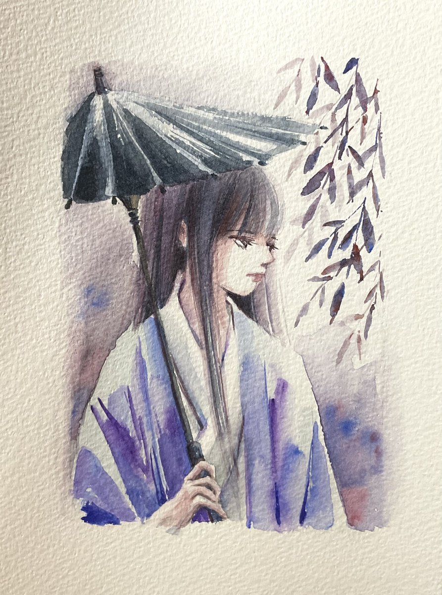 hikari_ham2's tweet image. 違う描き方🎨