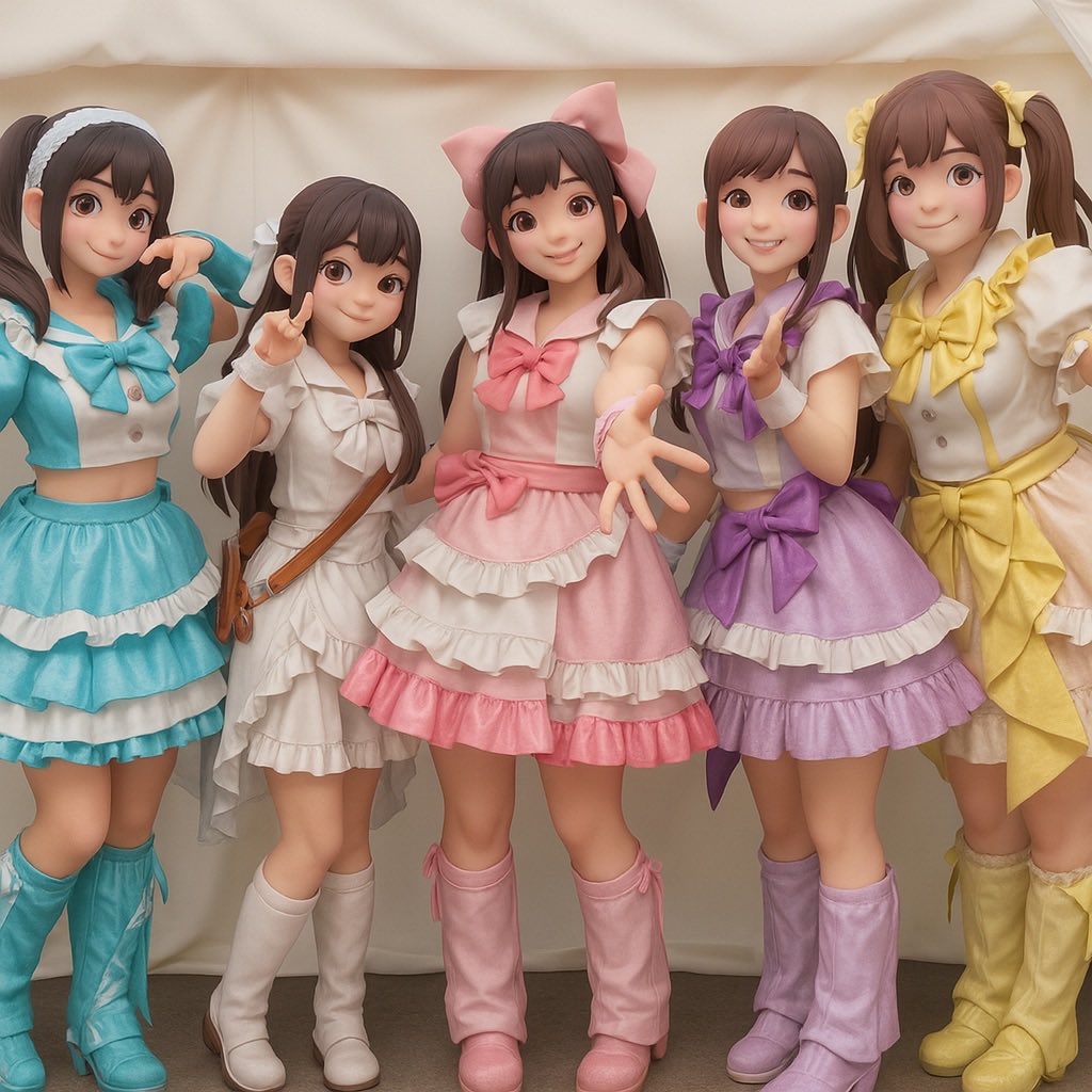 Tiamoa_'s tweet image. ちあもあ！が3Dキャラとして操作できるアプリ遊びたーい💛

(AIくんに雑に作ってもらったから指は崩壊してる)