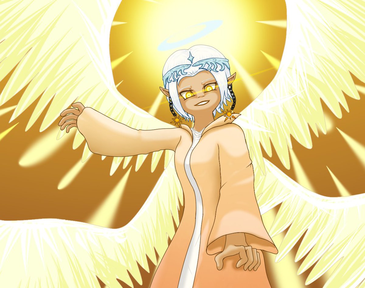 RemiChan_CCC's tweet image. I like rendering angels to be scary sometimes. Albeit without resorting to the lovecraftian horror route of biblically accurate angels.