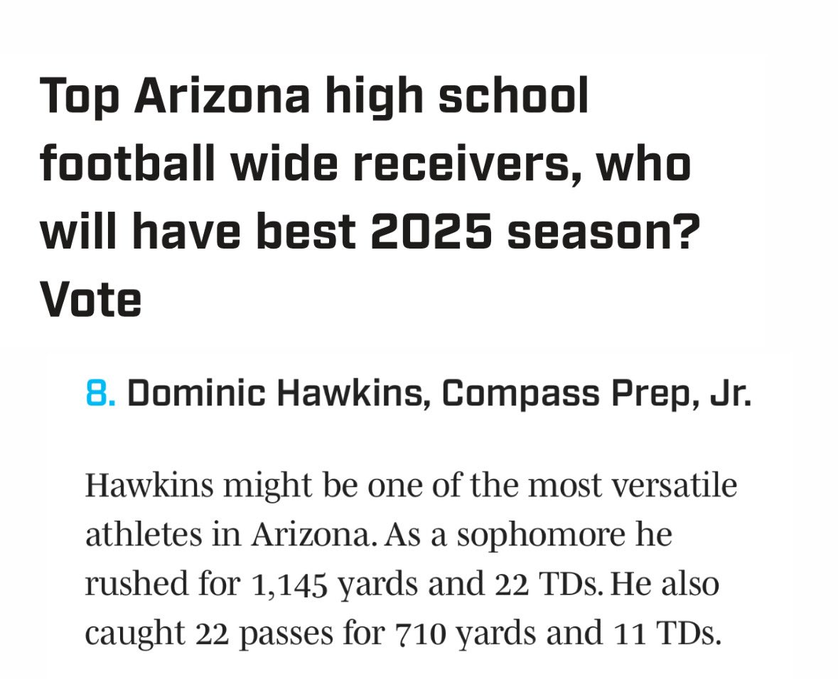 JaelenStrong's tweet image. They wrote us off. We ain’t write back. 🤫 @azcompassfb @DominicHawkins_ listed with some nationally ranked players. The list is elite. All big class schools too. Dom, keep working in silence and continue to lead with God first. God got us! AZCP Football isn’t going anywhere. You…