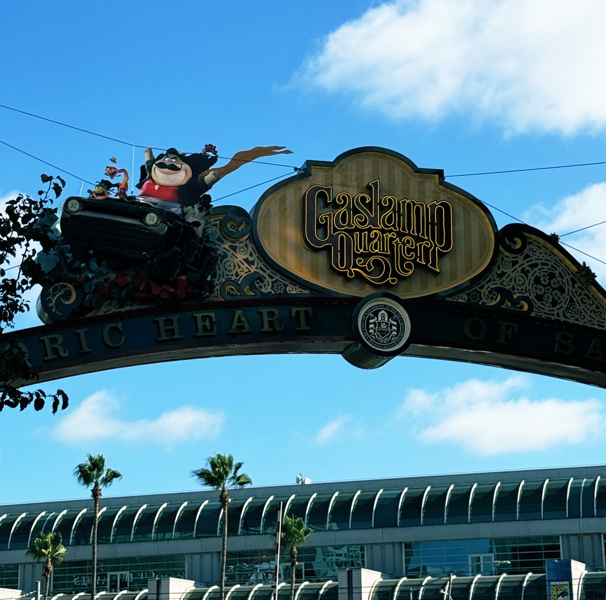 NexusPointNews's tweet image. ‘THE BAD GUYS 2’ have invaded the Gaslamp Quarter at #SDCC.