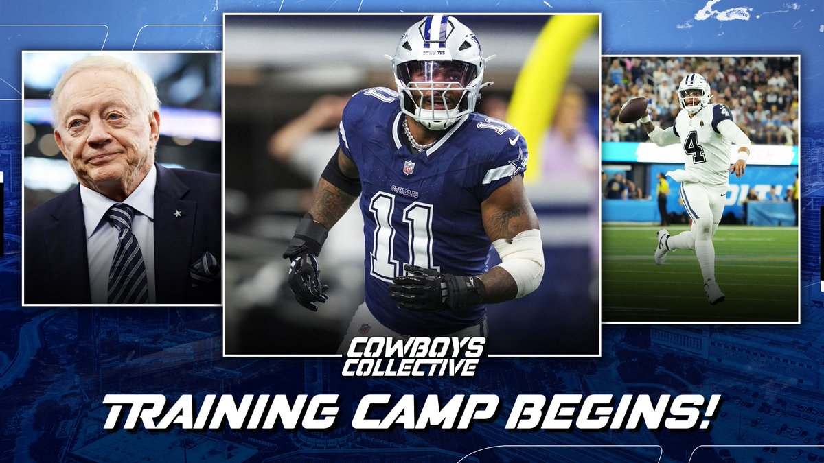 SkywalkerSteele's tweet image. Cowboys Collective tonight 9:15 ET back in full effect! Inside opening of camp w/ @jonmachota @LawsNation @FootsDaKing pull up!