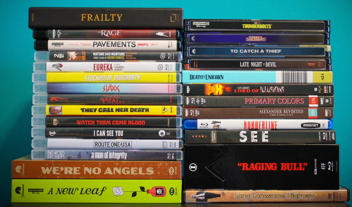 DillonGonzales2's tweet image. Physical media family! A brand new No Streaming Required is out in which I explore the 4K UHD debuts of Thunderbolts, Frailty, Small Soldiers & more. Plus, beloved boutiques such as Vinegar Syndrome, Imprint and Shout!
Don't miss out: youtu.be/D5nZcH4EJJM?si…