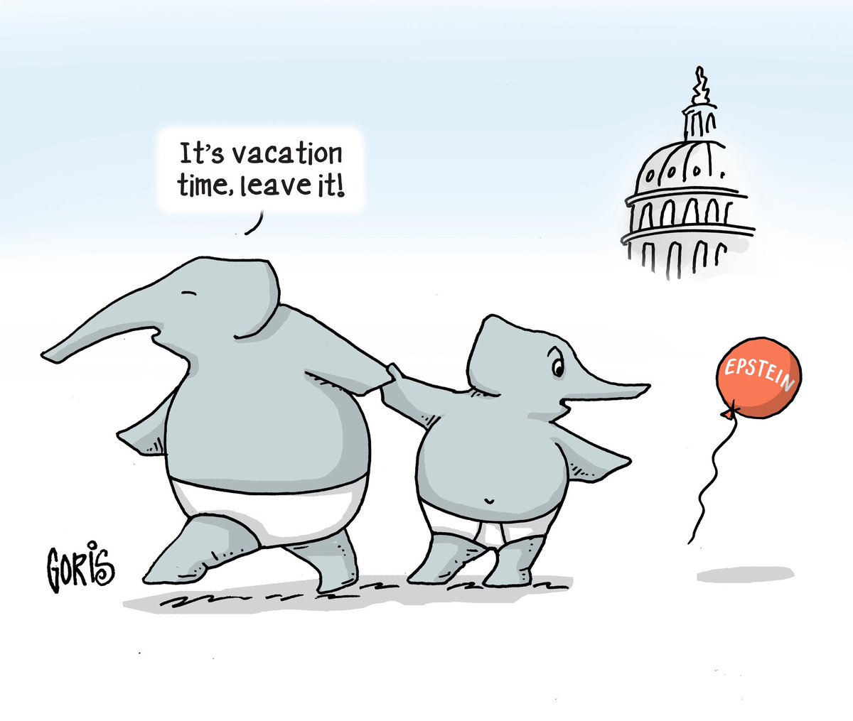 See you in September. #GOP #EpsteinCoverup