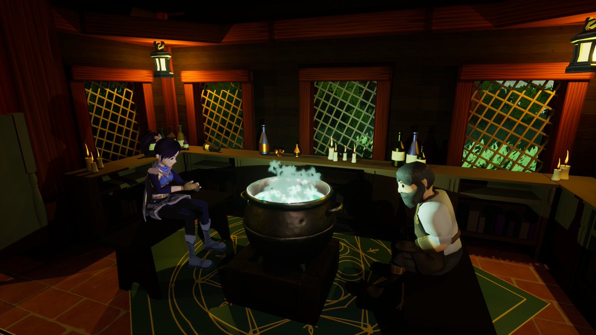 Kevin_Fornari's tweet image. Another angle of Vonna the Mage and Avoro the Blacksmith chatting it up!
store.steampowered.com/app/3782130/Sm…
#inidegame #gamedev #simulationgame #Steam #UnrealEngine
