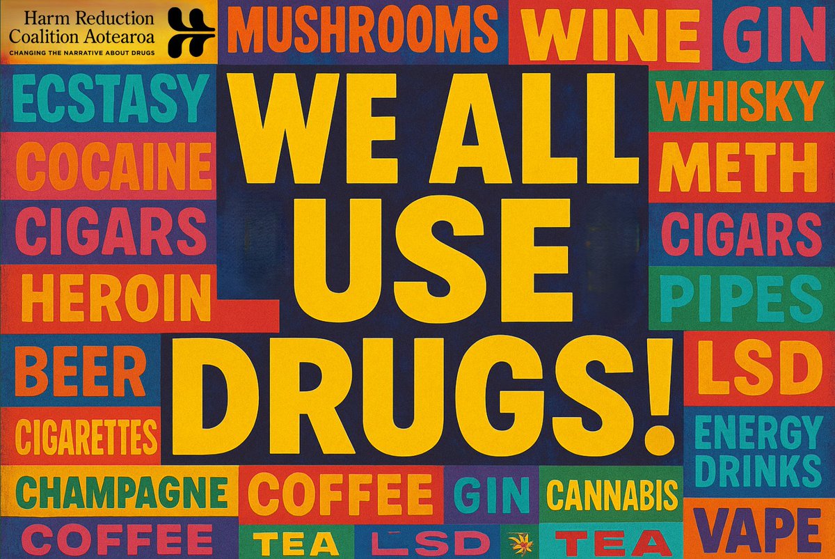 HRCA_info's tweet image. Drugs aren&apos;t something &apos;Others&apos; do. We all use drugs!

And some of the drugs that are legal to use are far more harmful than most prohibited drugs.

It&apos;s all wrong - our drug laws are not based on science.

We need to legally and responsibly regulate the lot and do it properly.…