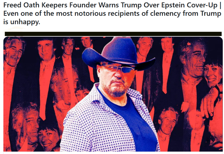 aleshadalin's tweet image. Imagine a #PedoPresident giving a convicted seditionist a get-out-of-jail-free card and still getting roasted for hiding the sex trafficker receipts.
Even violent militia groups have more moral character than House Republicans.
#ReleaseTheEpsteinFiles
#DemsUnited #wtpBLUE