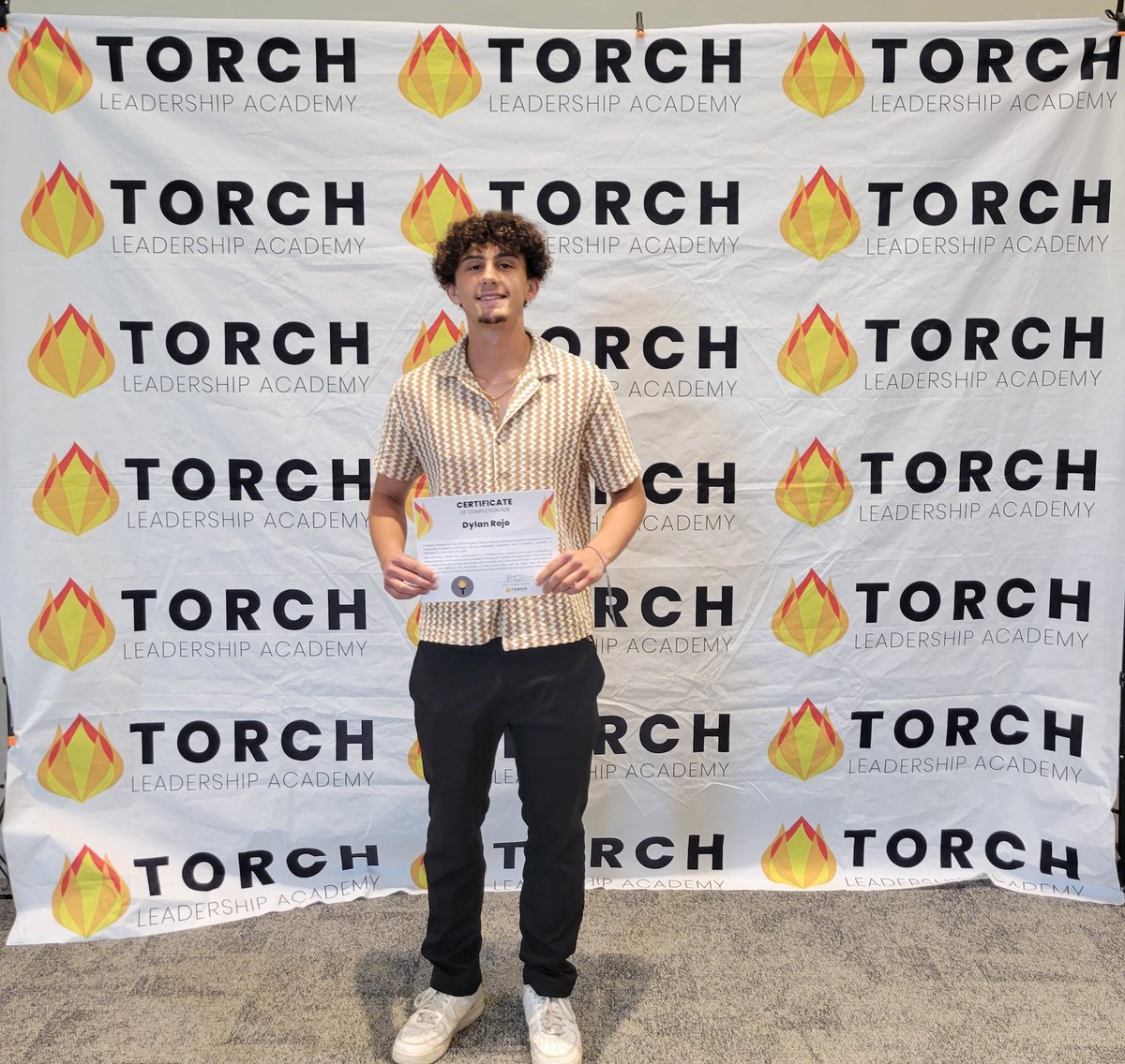 KayRed04's tweet image. Very pround of Dylan for stepping out of his comfort zone and completing the 4 day Torch Academy Leadership conference. He wants to be a counselor next year.