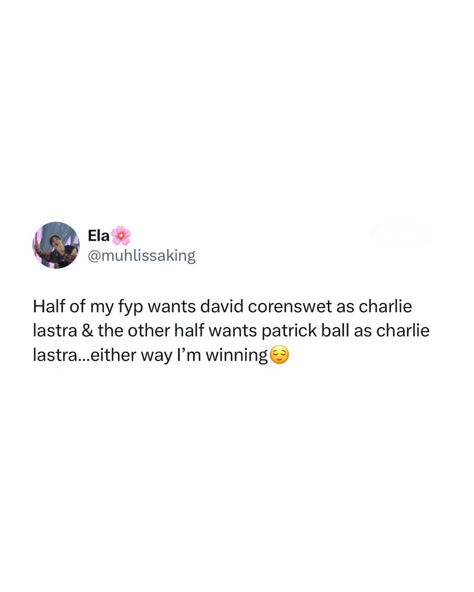 PatCrave's tweet image. It’s a bird! It’s a plane! It’s #BallerTwitterTuesday! Check out our newest post on Instagram: David Corenswet and Charlie Lastra edition.
🔗: instagram.com/p/DMbjFSCuFDB/…