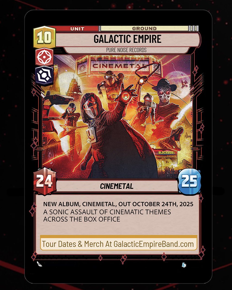 GalacticEmpire8's tweet image. New song coming next week from CINEMETAL. Pre-save on @Spotify !
open.spotify.com/prerelease/7HC…