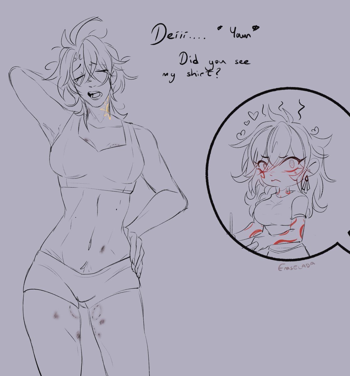 Em | Doodles & NSFW🔞 tweet media