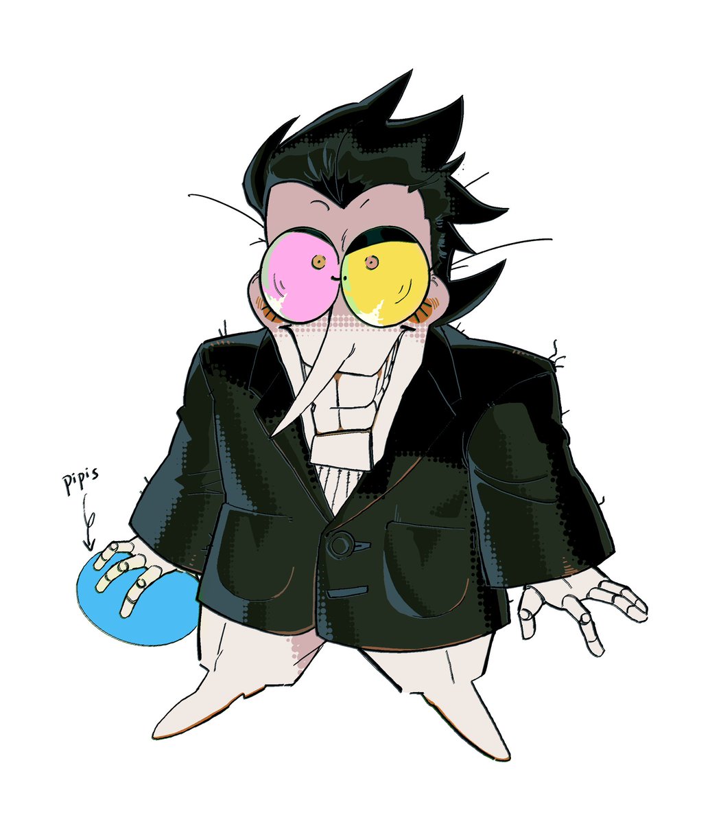 QKNAla's tweet image. the very first #spamton s I made when I was figuring out how to draw him
Also a bit of #spamtenna