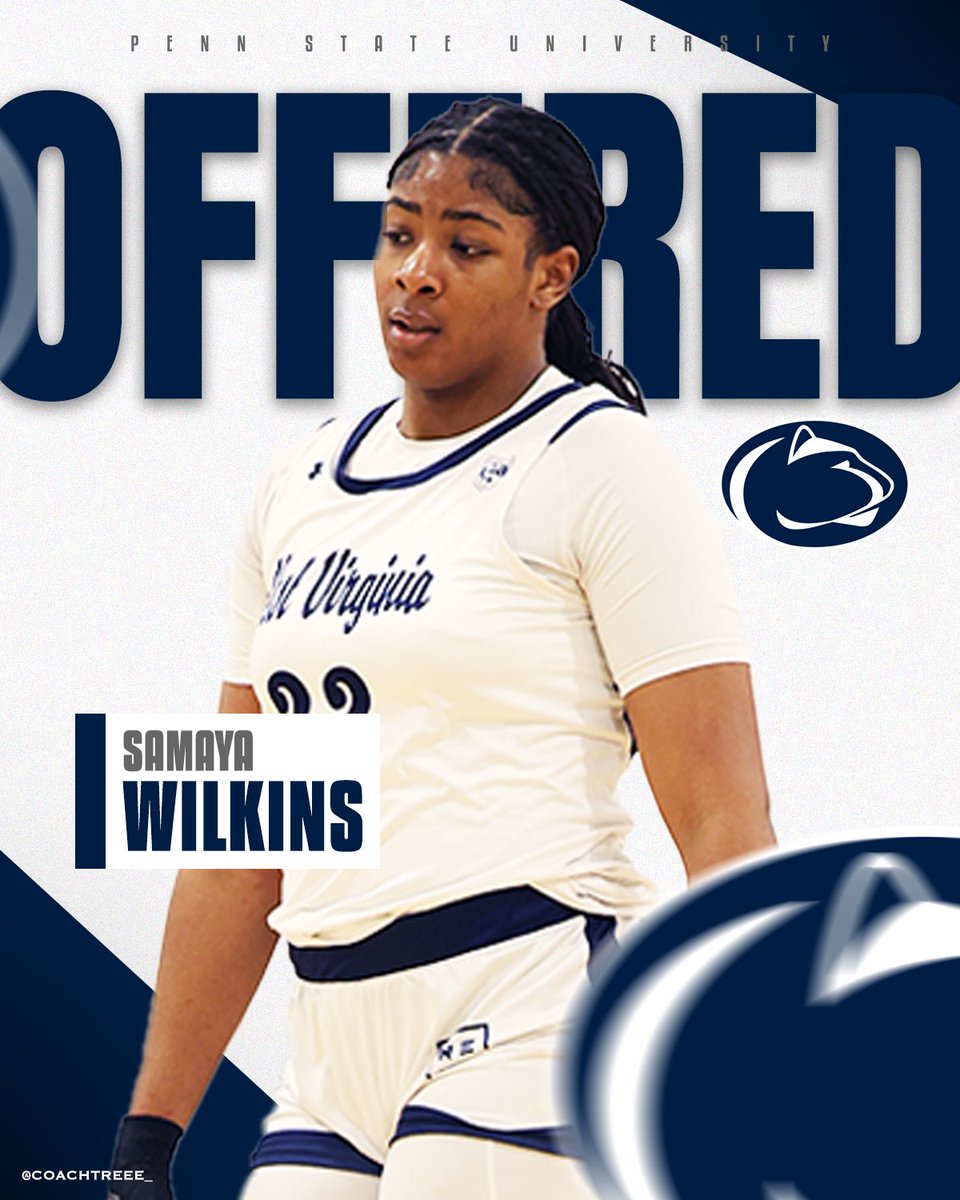 West Virginia Thunder UAA (@wvthunderuaa) on Twitter photo Samaya Wilkins ‘27 (<a href="/samayaa_wilks/">Samaya Wilkins</a>) has picked up an offer from Penn State!
#WVThunderFam | ⚡️⚡️ Samaya Wilkins ‘27 (<a href="/samayaa_wilks/">Samaya Wilkins</a>) has picked up an offer from Penn State!
#WVThunderFam | ⚡️⚡️