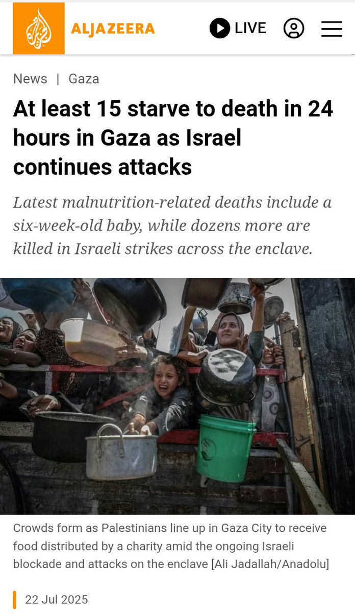 MuppetMasher's tweet image. Starvation is brutal torture, unnecessary, uncivilized, barbaric brutal torture. Israel will never come back from this atrocity.