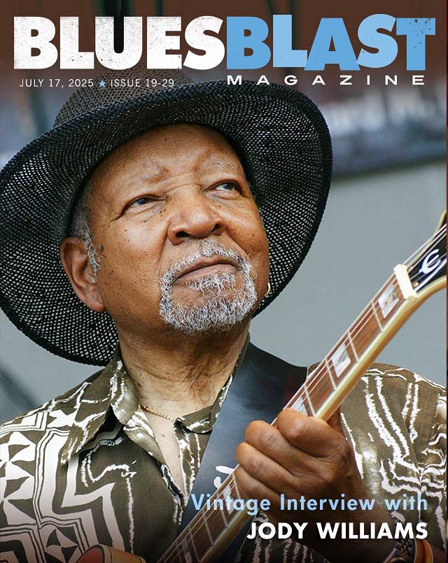 Our feature interview is a vintage interview from 2012 with Chicago Bluesman Jody Williams by Terry Mullins. 📖 bluesblastmagazine.com/issue-19-29-ju… We have seven Blues reviews for you this week including new music from Renovation Blues Band, The Alexis P Suter Band, and more!