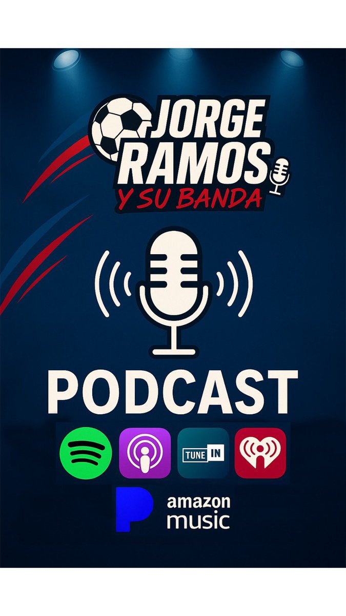 Aquí está <a href="/JorgeRamos_SB/">Jorge Ramos y su Banda</a> 🎙️
#PODCAST 
-Locuras en Mercado de Pases
-El America va por mas refuerzos 
-El VAR … Jamas lograremos acuerdo 
-Keylor puso 💰para dejar Newell’s?

<a href="/JorgeRamosFUT/">Jorge Ramos</a> <a href="/mayorga1/">ricardo mayorga</a> 
<a href="/PolancoESA/">Elmer Polanco</a> 

 open.spotify.com/episode/2huXFS…