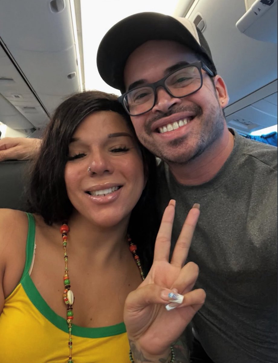 Aja &amp; Javier Rivera, formerly known as Rebecca Glasscock, look radiant in new photo.