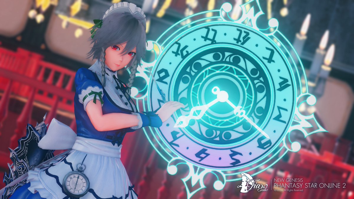 TiaroST_NGS's tweet photo. 掃除の時間ですわ 🗡️ It's cleaning time

#メンテの日なのでssを貼る 
#PSO2 #NGS #PSO2NGS 
#十六夜咲夜 https://t.co/kSXSE9jCVW