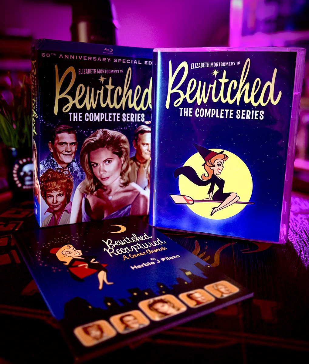 ElecticEnterta1's tweet image. Bewitched the Complete Series 60th Anniversary Special Edition on Blu-ray is available now from @millcreekent 

Review dropping soon!

#bewitched #sitcom #physicalmedia #bluray