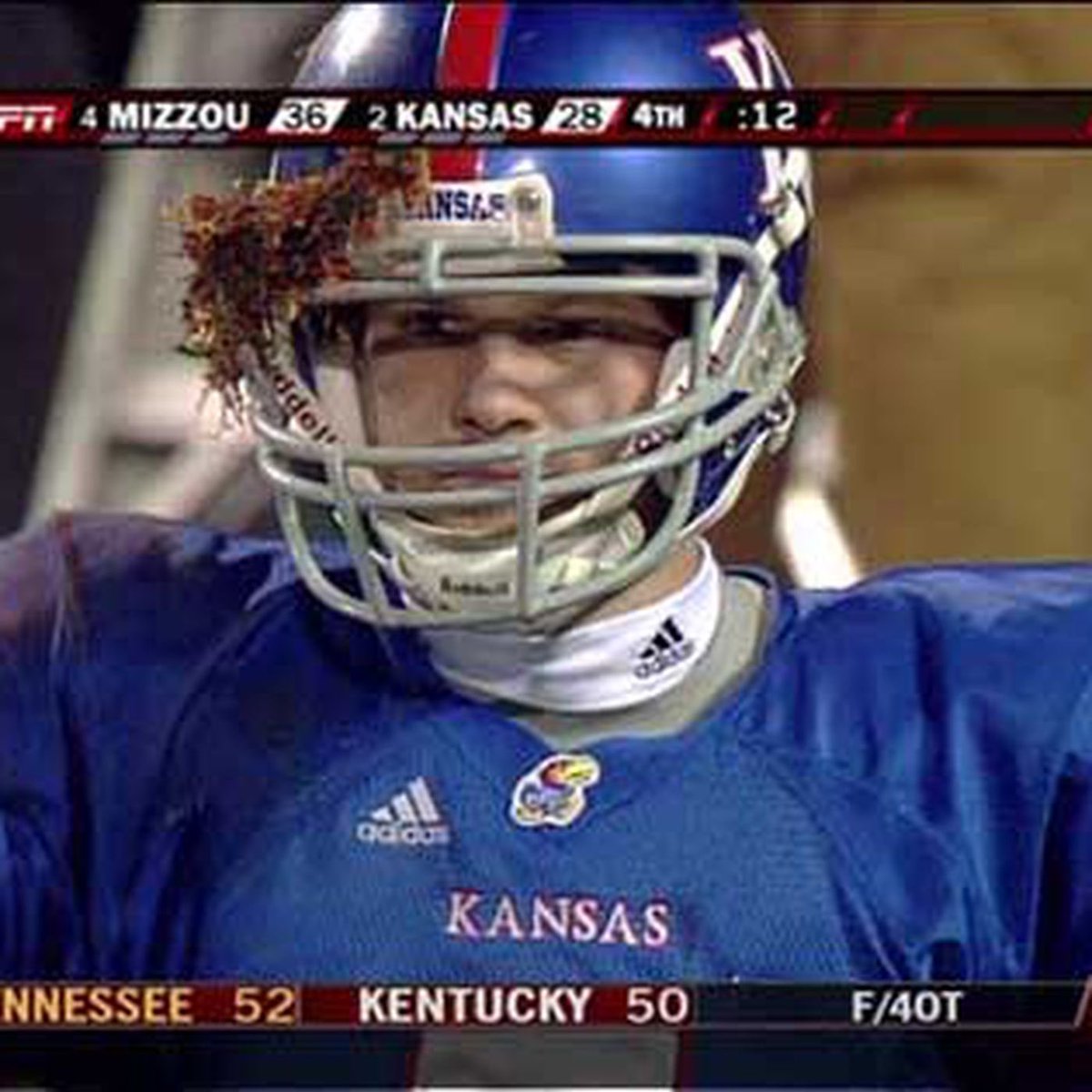 realfbllliason's tweet image. In 2007, the Kansas Jayhawks were 8 points away from playing for a national championship! If Kansas wins this game does the SEC add @KU_Football instead of Mizzou?